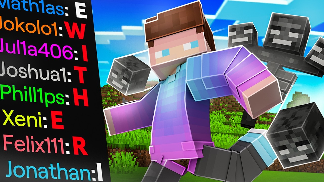 ALLES WAS IHR SCHREIBT PASSIERT IN MINECRAFT