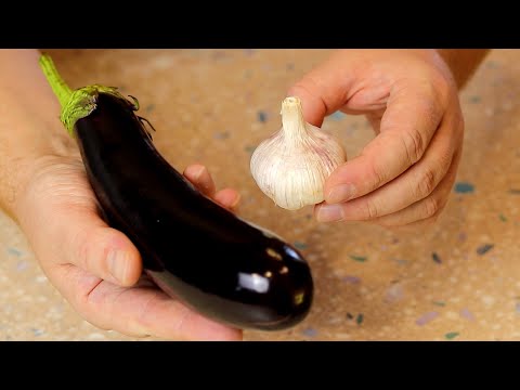 Баклажаны с чесноком не ЖАРЬТЕ!!! Вкуснее в жизни не ел! Скупил все баклажаны и готовлю третий день!