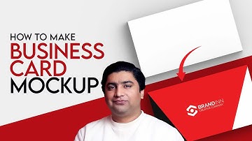 How to Create Business Card PSD Mockup - Illustrator Photoshop Tutorial