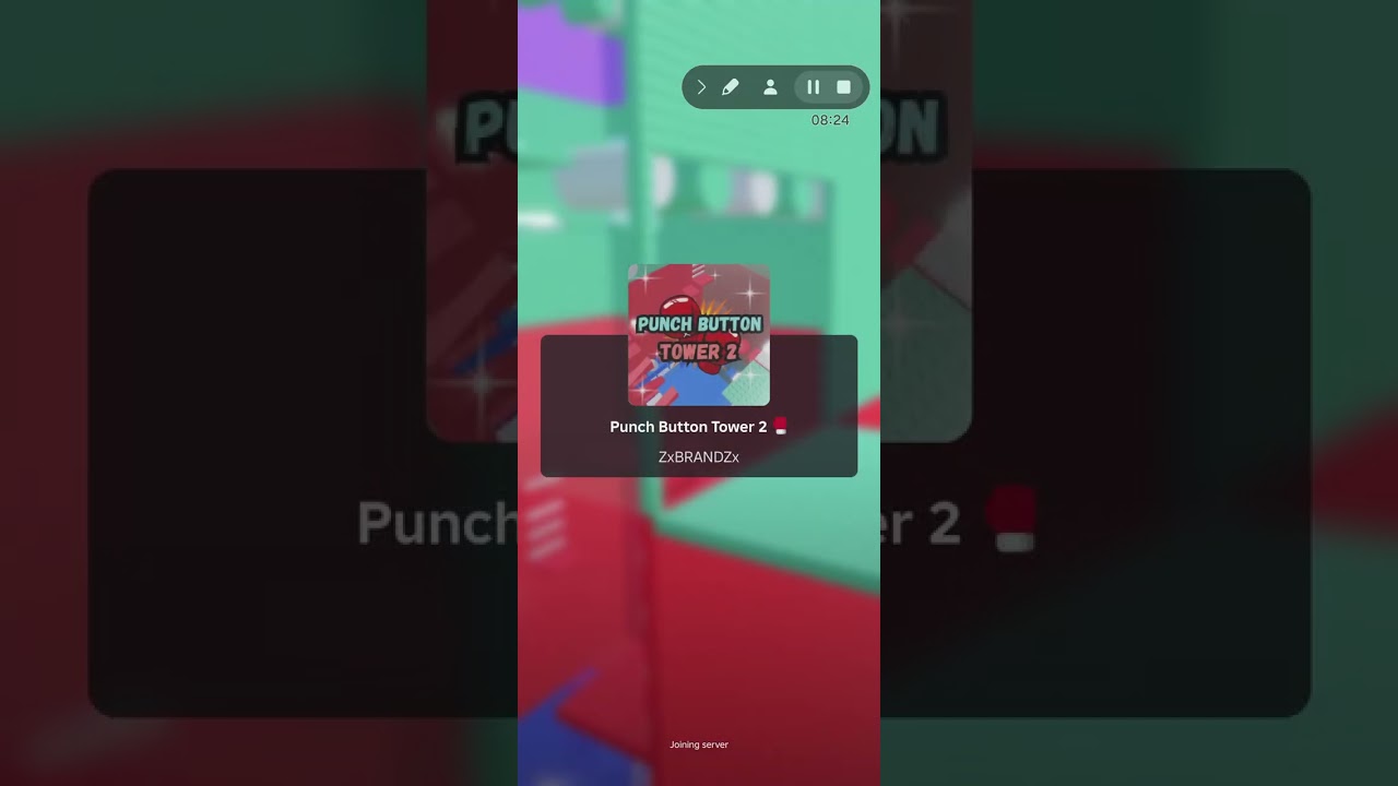 Punch Button Tower 2 ROBLOX 😵