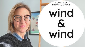 Learn to Pronounce WIND & WIND - American English Heteronym Pronunciation Lesson #learnenglish
