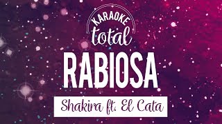 Video thumbnail of "Rabiosa - Shakira ft. El Cata -  karaoke con coros"