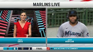POSTGAME REACTION: Miami Marlins at Milwaukee Brewers 4\/28\/21