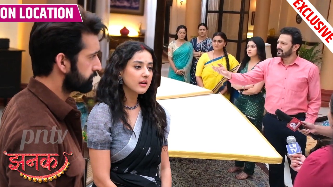 Jhanak | Aditi Ne Jhanak Par Lagaya Bada Aarop, Rishi Ka Phuta Jhanak Par Gussa | On Location