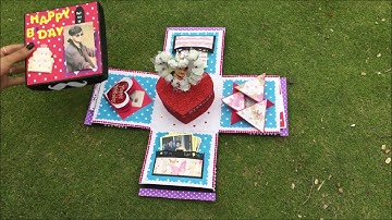 DIY ||  Explosion Box for Birthday || By Bhumi Shah