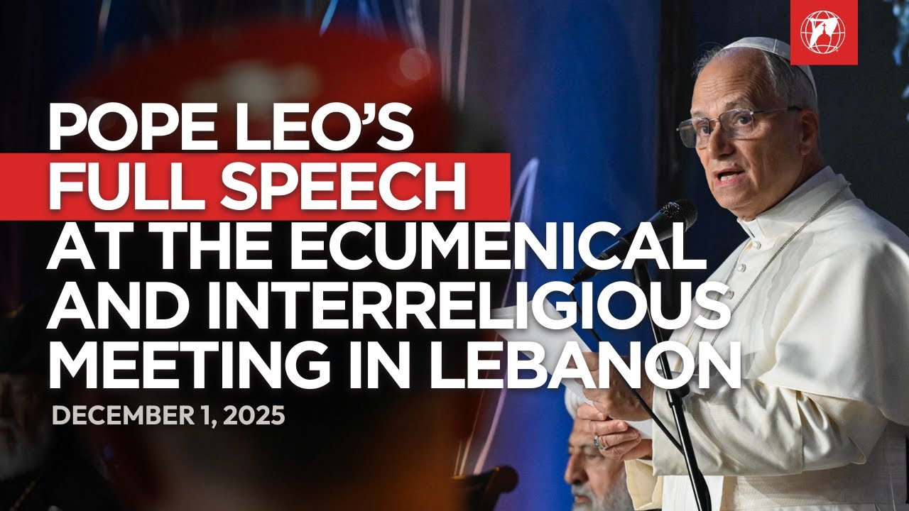Pope Leo XIV's Full Speech at the Ecumenical and Interreligious Meeting ...