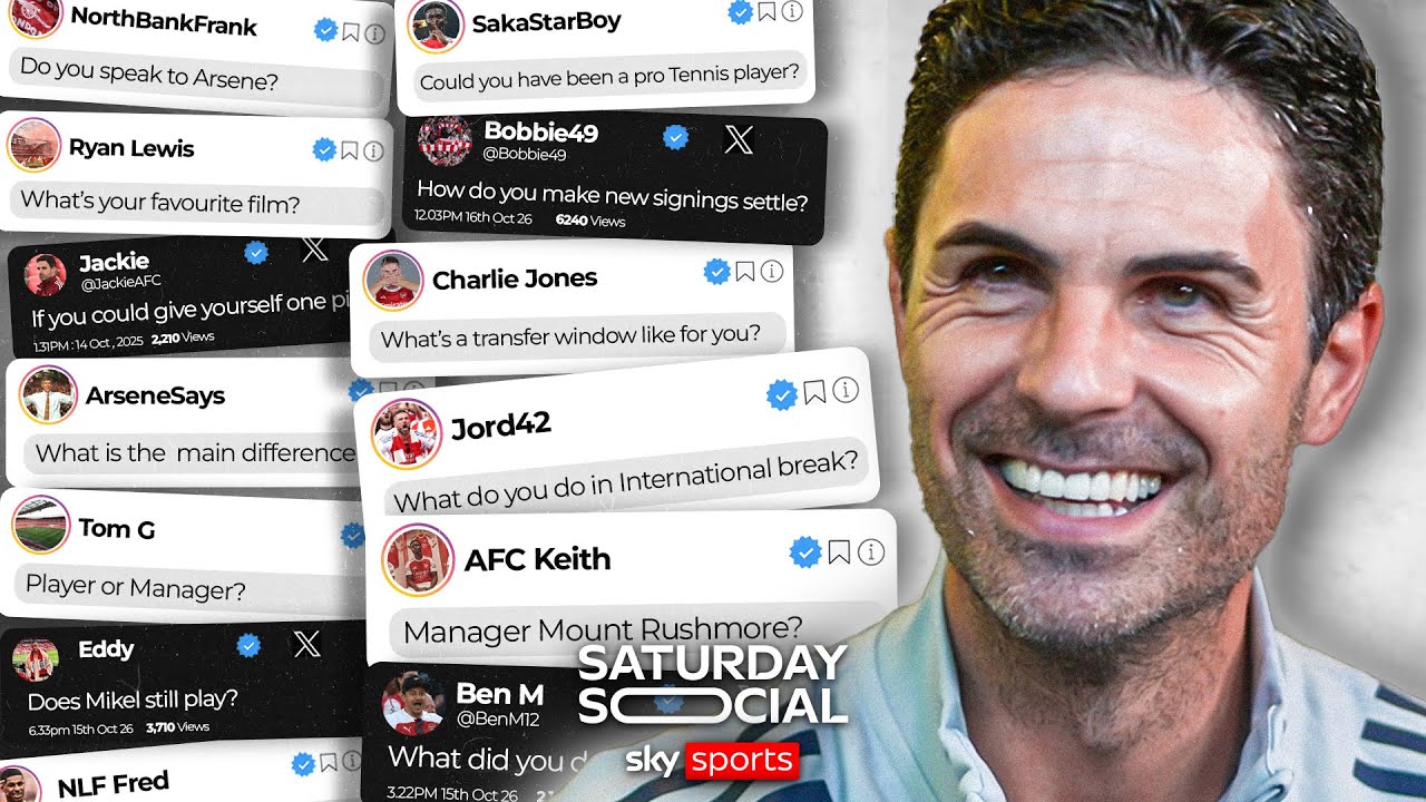 Mikel Arteta answers the internet’s most asked questions... | Mikel Arteta Fan Q&A