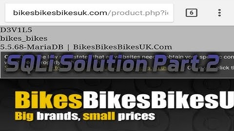 SQLi Routed+Vulnerable column not show