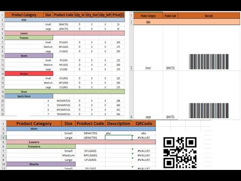 QR code. Quick Response code. Marketing and inventory management