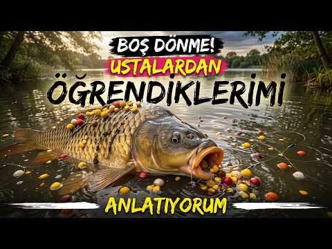 SAZAN NASIL TUTULUR? Adım Adım Yemleme ve Ekipman Rehberi | Dev Balıkların Sırları!
