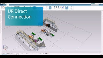 Tecnomatix Process Simulate: Direct connection to Universal Robots Demo