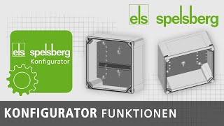 Spelsberg Konfigurator - Funktionen
