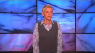 Ellen's Monologue-April Fool (04/07/10)