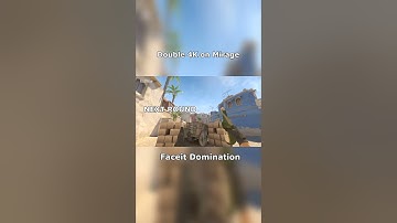 Double 4K on Mirage 💥 Faceit Domination | CS2 Highlights  #cs2 #faceit  #shorts #mirage #gaming
