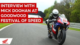 Mick Doohan Interview about the NSR500 at Goodwood Festival of Speed 2019