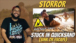 STUCK in QUICKSAND (Sink or Escape) | REACTION