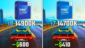 INTEL i9-14900K vs INTEL I7-14700K | Test in 6 Games