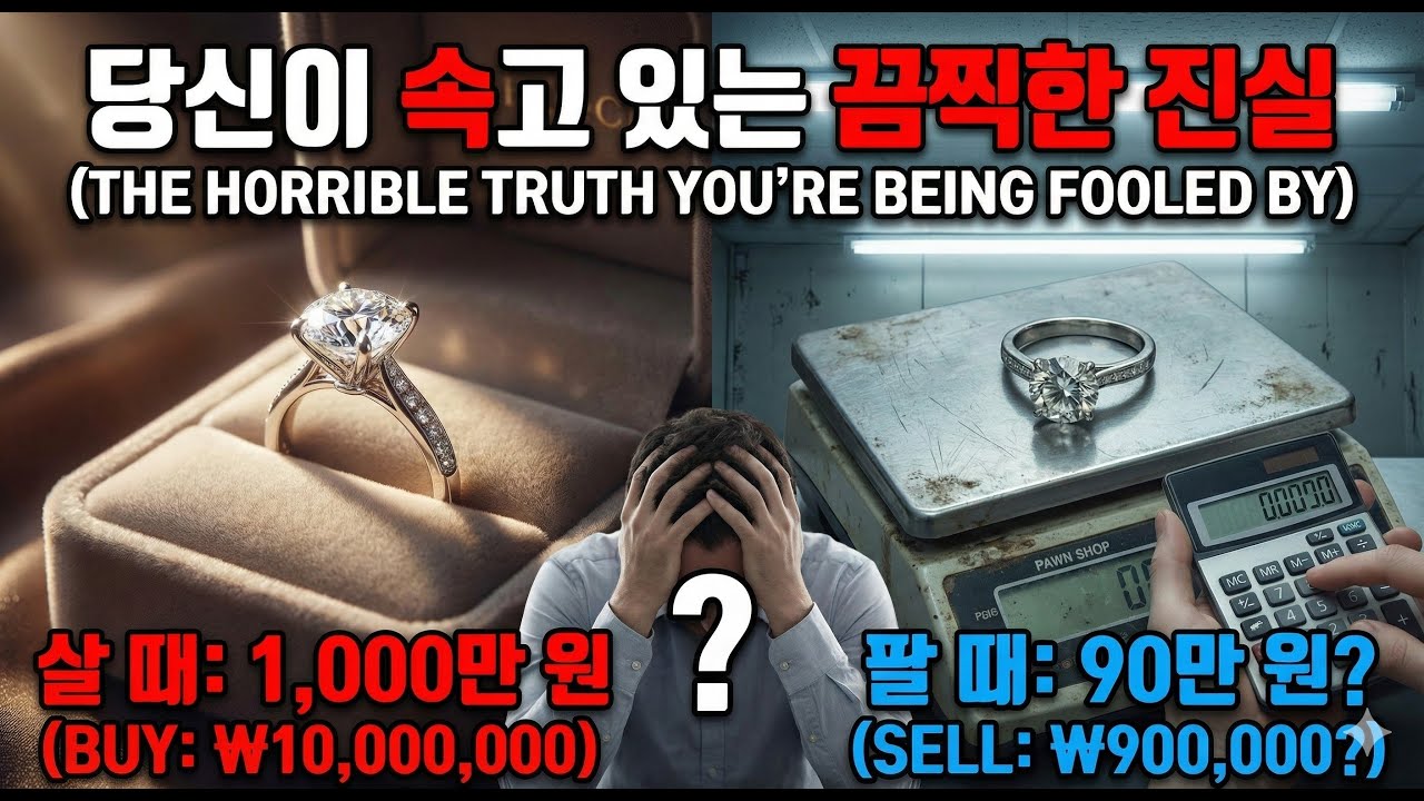 전 세계인이 속았다! 다이아몬드가 비싼 진짜 이유 (드비어스의 사기극) 