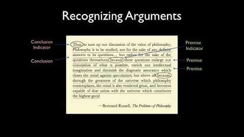 01 Identifying Arguments