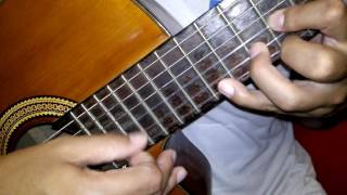 Ricardo Arjona - Nada es como tu. ARPEGIO!! Guitarra. Guitar. Tutorial.