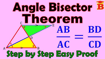 Angle Bisector Theorem / Easy Steps