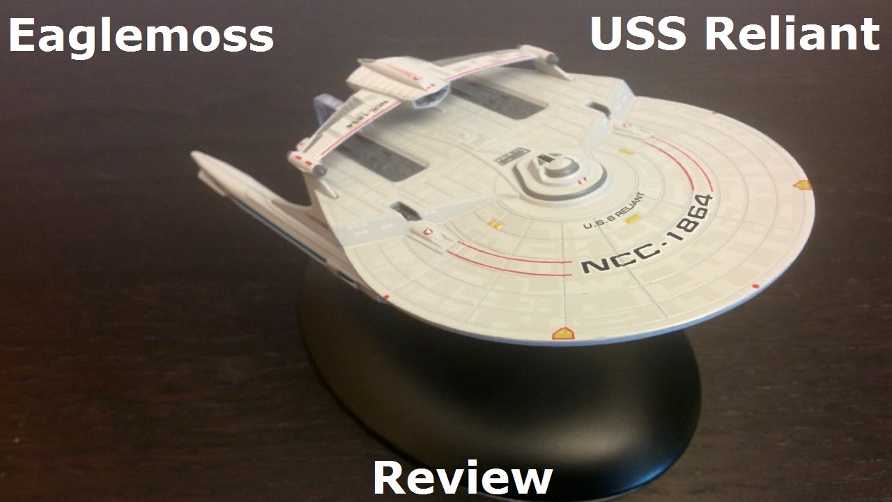 Eaglemoss USS Reliant Review - YouTube