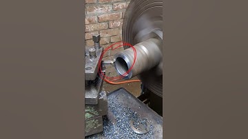 Making bushings by c.u.tting on lathe #lathe #machine #omg #love #satisfying #shortsfeed #highlights