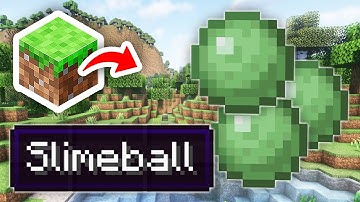 How To Get Slimeballs In Minecraft Easily - Full Guide