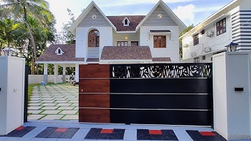 Latest Main Gate Design And Fabriction By Insight Automations #insightautomations #maingatedesign