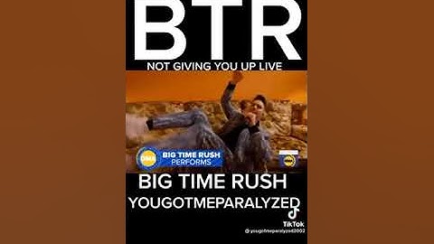 Big Time Rush - Not Giving You Up Live On Good Morning America