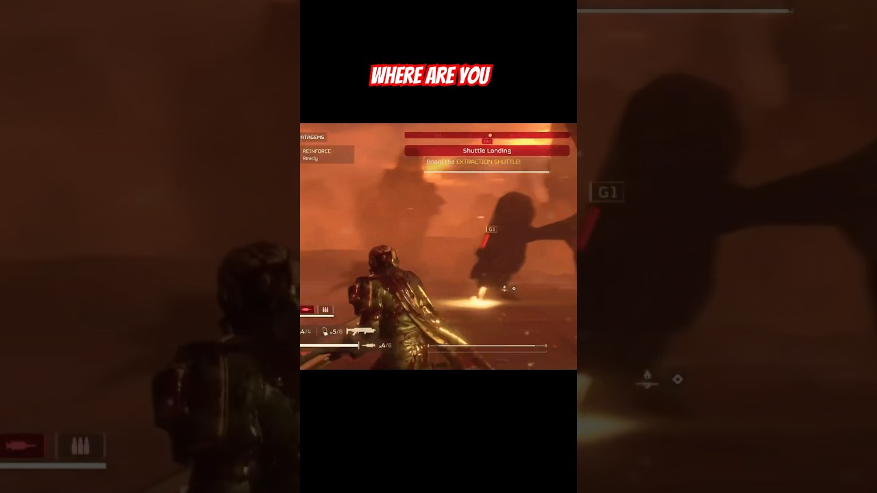 IM NOT LEAVING WITHOUT YOU #helldivers2#ps5 #funny#coop