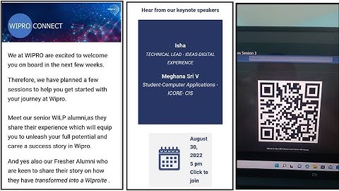 Wipro Connect Session for WILP Offered Candidates