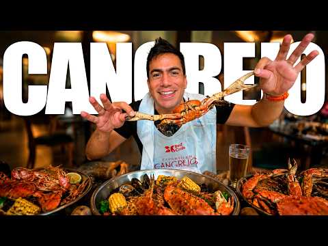 I ATE CRAB in GUAYAQUIL for the first time.