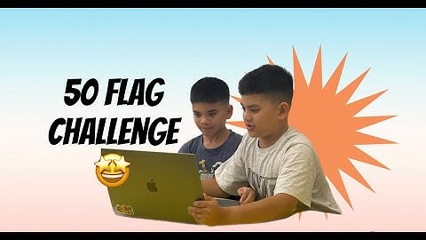 Little Brother Tries to Guess 50 Country Flags! How Many Can He Get Right?