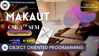 🔥 OOP 2025 MAKAUT CSE | 5th Sem Most Important Topics | Exam-Oriented Suggestion #makaut #cse #ee