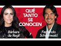 ¿Qué tanto se conocen Bárbara de Regil y Fernando Schoenwald?