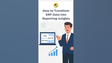 How to Transform ERP Data into Reporting Insights | 2-Step Guide for Businesses #reporting