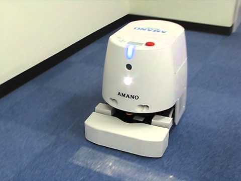 シャープ 自走式業務用ロボット掃除機を開発 アマノと協業で製品化 28日アマノから発売 Youtube