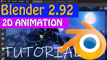 How to Create and Render 2D Animation in Blender 2.92