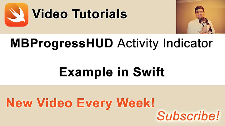 MBProgressHUD Activity Indicator example in Swift