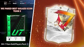 we packed best golazo icon team 2 |  Pack opening in fc24 ultimate team