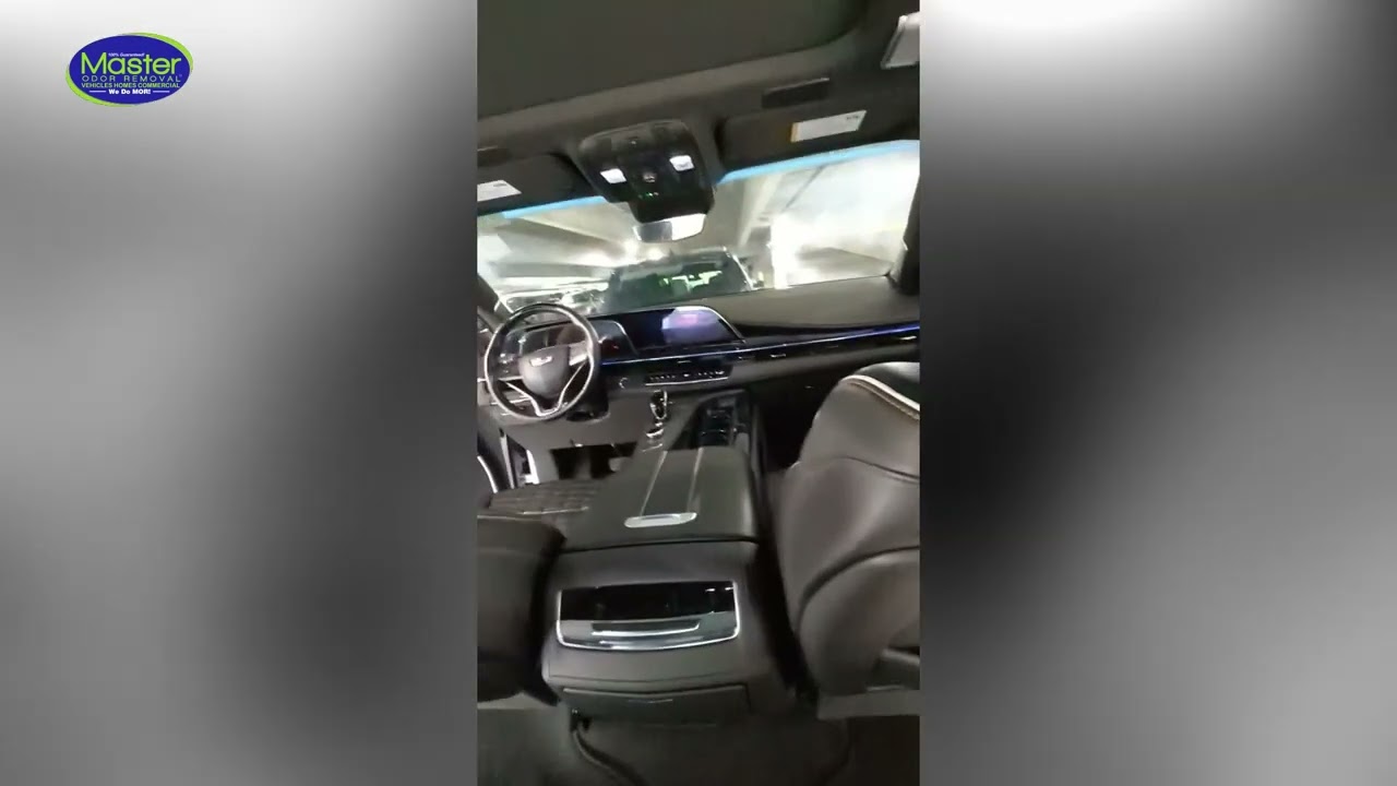 Master Odor Removal l Cadillac Tobacco Smoke Odor Removal l Dealership Services