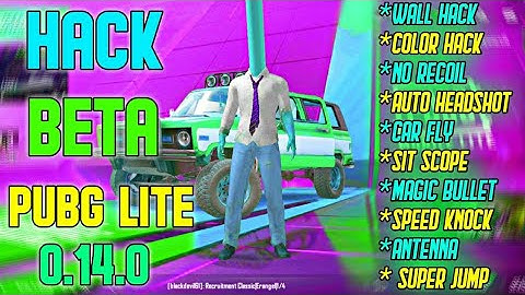 Pubg lite full hacking process
