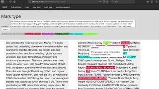 EHR Project phenotype extraction screenshot 5