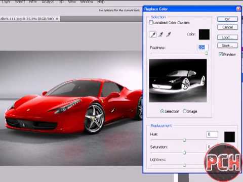  Cara  mengubah Warna Mobil  Dalam Adobe Photoshop CS3 CS4 