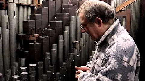 Orgue St Epvre Nancy - visite par Michel Gaillard