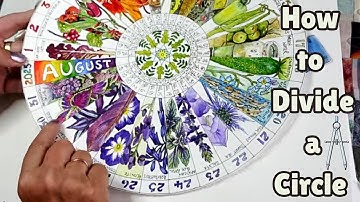 How to Divide a Circle into Segments (without Maths!)