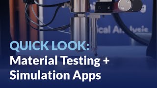 Streamlined Material Testing with Simulation Apps screenshot 2