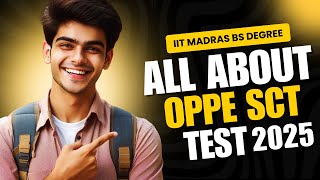 Celebrity SCT, OPPE 1, and OPPE 2 Explained | Must-Know for IIT Madras BS Students Profile