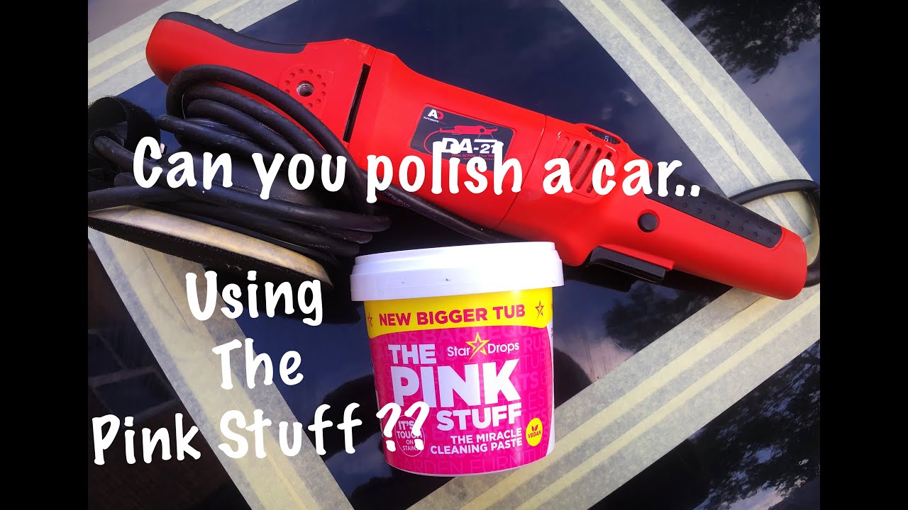 CAN YOU POLISH a Car with THE PINK STUFF ? ? ?